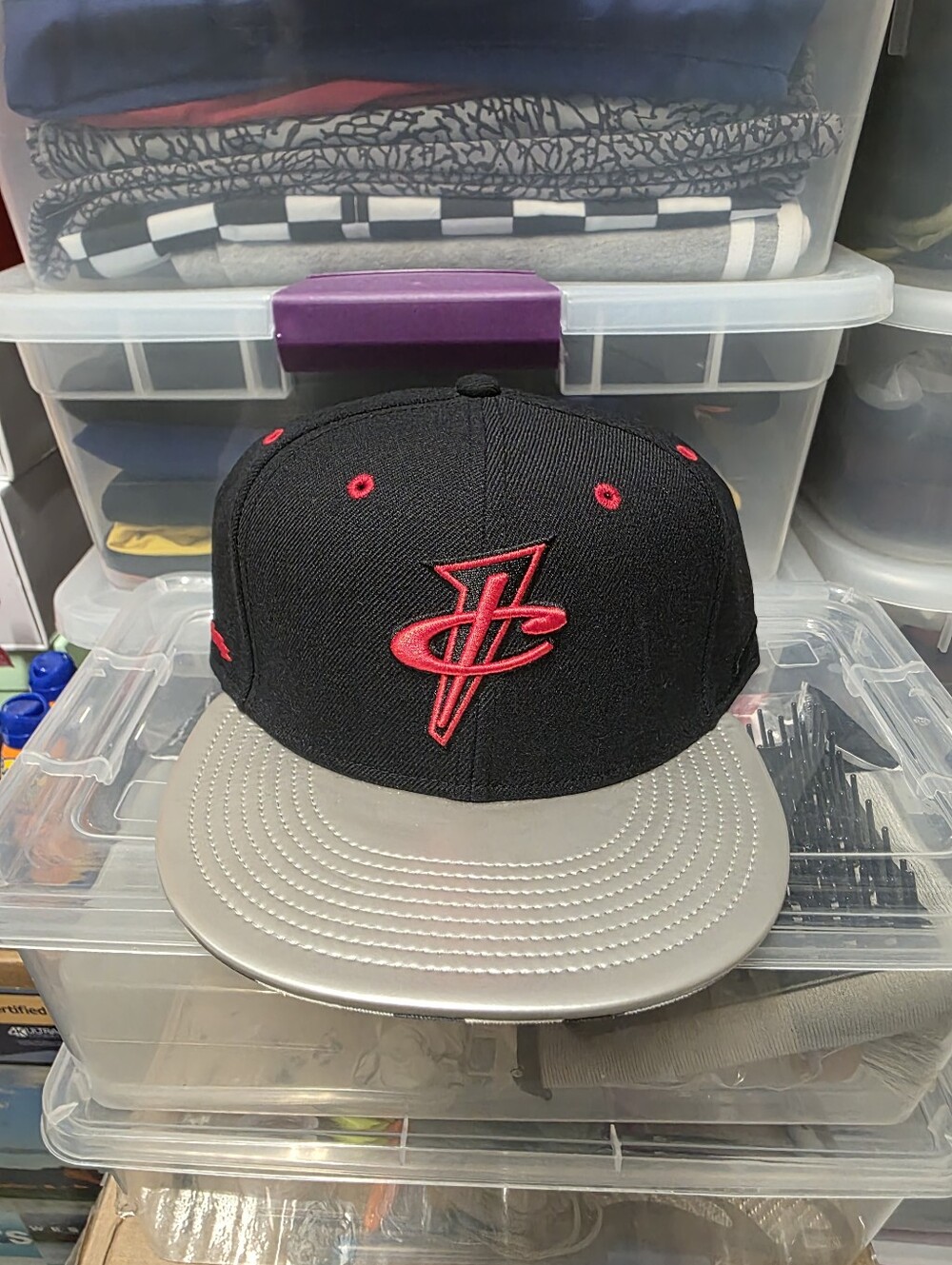 FOAMPOSITE PRO PRM 'FIFGTER JET' SNAPBACK *RARE*